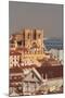 Se Cathedral at sunset, Alfama, Lisbon, Portugal, Europe-Markus Lange-Mounted Photographic Print