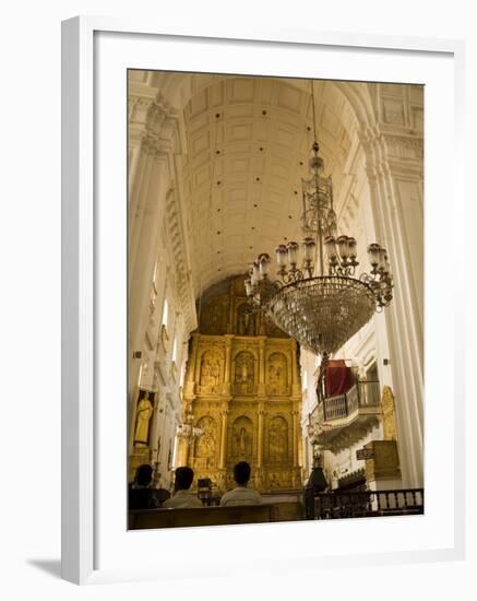 Se Cathedral, Thought to be Asia's Biggest Church, Old Goa, Goa, India-Robert Harding-Framed Photographic Print