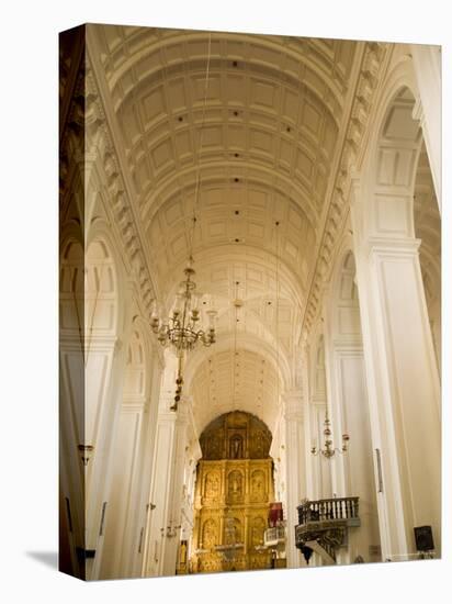 Se Cathedral, Thought to be Asia's Biggest Church, Unesco World Heritage Site, Old Goa, Goa, India-R H Productions-Stretched Canvas