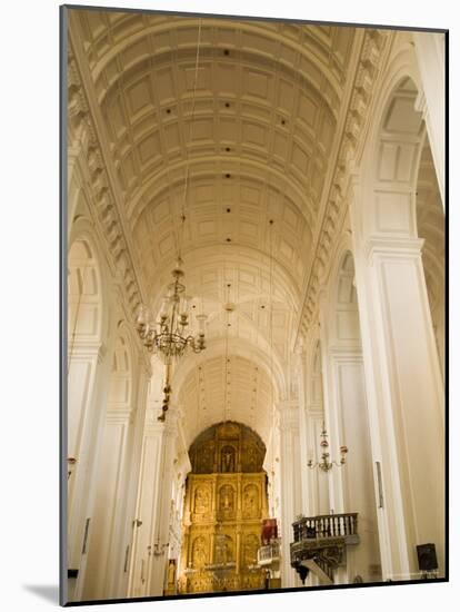 Se Cathedral, Thought to be Asia's Biggest Church, Unesco World Heritage Site, Old Goa, Goa, India-R H Productions-Mounted Photographic Print