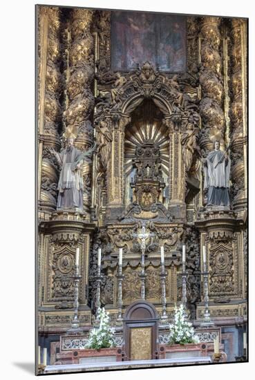 Se Do Porto, Europe, Portugal, Oporto, Altar-Lisa S. Engelbrecht-Mounted Photographic Print