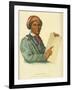 Se-Quo-Yah, 1848-Thomas Loraine Mckenney-Framed Giclee Print