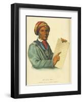 Se-Quo-Yah, 1848-Thomas Loraine Mckenney-Framed Giclee Print