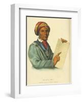 Se-Quo-Yah, 1848-Thomas Loraine Mckenney-Framed Giclee Print