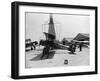 SE5, Old British War Plane Owned by a German with Swastika on Tail, January 1936-null-Framed Photographic Print