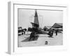SE5, Old British War Plane Owned by a German with Swastika on Tail, January 1936-null-Framed Photographic Print