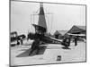 SE5, Old British War Plane Owned by a German with Swastika on Tail, January 1936-null-Mounted Photographic Print