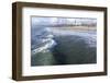 Sea and beach, Santa Monica, California, United States of America, North America-Peter Groenendijk-Framed Premium Photographic Print