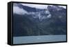 Sea and Boats Between Islands, Patagonia, Chile-Peter Groenendijk-Framed Stretched Canvas