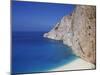 Sea and Cliffs at Shipwreck Cove on Kefalonia, Ionian Islands, Greek Islands, Greece, Europe-Lightfoot Jeremy-Mounted Photographic Print