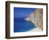 Sea and Cliffs at Shipwreck Cove on Kefalonia, Ionian Islands, Greek Islands, Greece, Europe-Lightfoot Jeremy-Framed Photographic Print