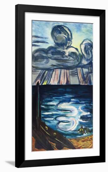 Sea and Clouds-Max Beckmann-Framed Collectable Print