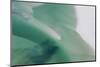 Sea and Fresh Water Covering Beach, Hill Inlet, Queensland, Australia-Peter Adams-Mounted Photographic Print