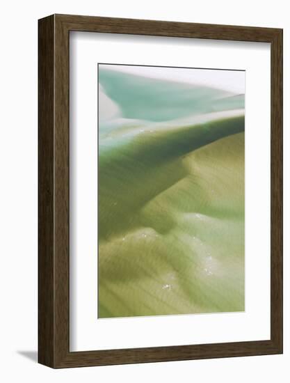 Sea and Fresh Water Covering Beach, Hill Inlet, Queensland, Australia-Peter Adams-Framed Photographic Print