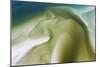 Sea and Fresh Water Covering Beach, Hill Inlet, Queensland, Australia-Peter Adams-Mounted Photographic Print