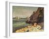 Sea and Rocks, Agay, 1893-Maximilien Luce-Framed Giclee Print