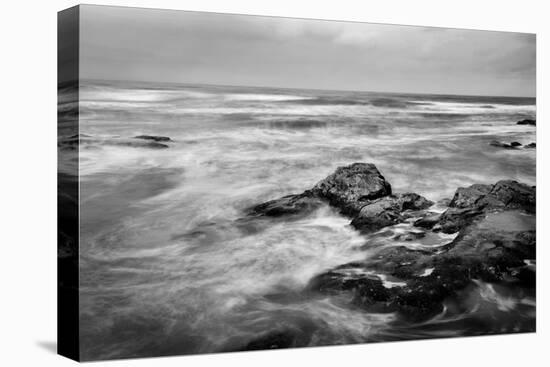 Sea and Rocks-Mark Sunderland-Stretched Canvas