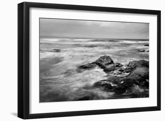 Sea and Rocks-Mark Sunderland-Framed Photographic Print