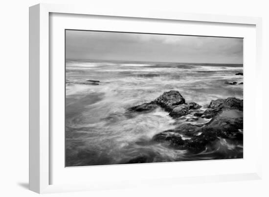 Sea and Rocks-Mark Sunderland-Framed Photographic Print