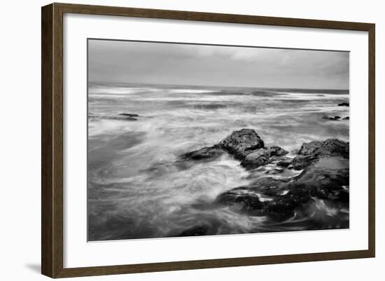 Sea and Rocks-Mark Sunderland-Framed Photographic Print