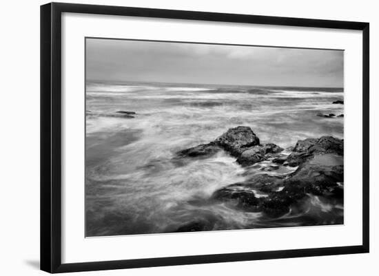 Sea and Rocks-Mark Sunderland-Framed Photographic Print