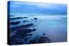 Sea and Rocks-Mark Sunderland-Stretched Canvas