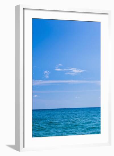 Sea and Sky at Unawatuna Beach on the South Coast of Sri Lanka, Asia-Matthew Williams-Ellis-Framed Photographic Print