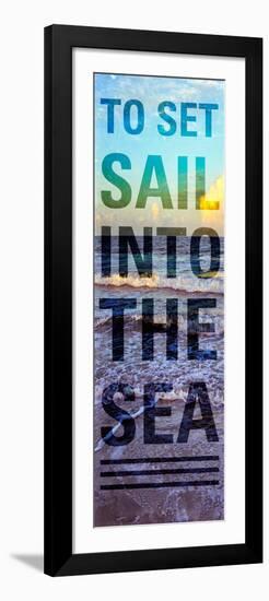 Sea and Sky I-Gail Peck-Framed Photographic Print