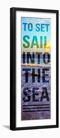 Sea and Sky I-Gail Peck-Framed Photographic Print