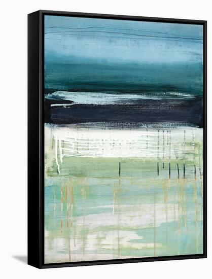Sea and Sky I-Heather Mcalpine-Framed Stretched Canvas