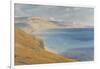 Sea and Sunshine, Lyme Regis, 1919 (Oil on Board)-Frank Bernard Dicksee-Framed Giclee Print