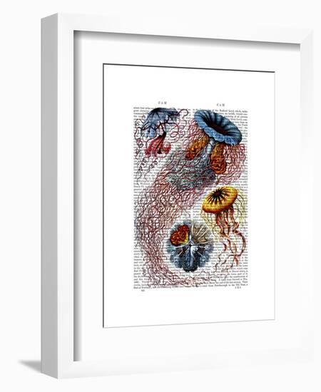 Sea Anemone-Fab Funky-Framed Art Print