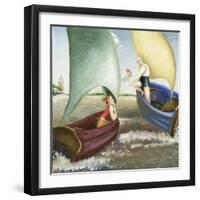 Sea Annunciation, 1 (2006)-Caroline Jennings-Framed Giclee Print