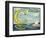 Sea Apple Label - Yakima, WA-Lantern Press-Framed Art Print