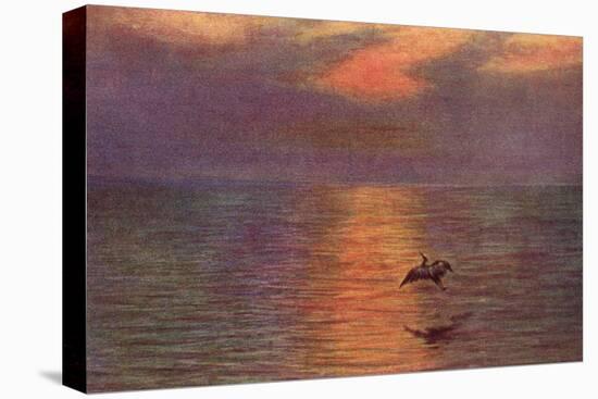Sea at Dawn-William Farquharson-Stretched Canvas