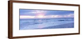 Sea at dusk, Gulf of Mexico, Naples, Florida, USA-Panoramic Images-Framed Photographic Print