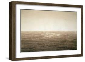 Sea at Sunrise, 1828-Caspar David Friedrich-Framed Giclee Print