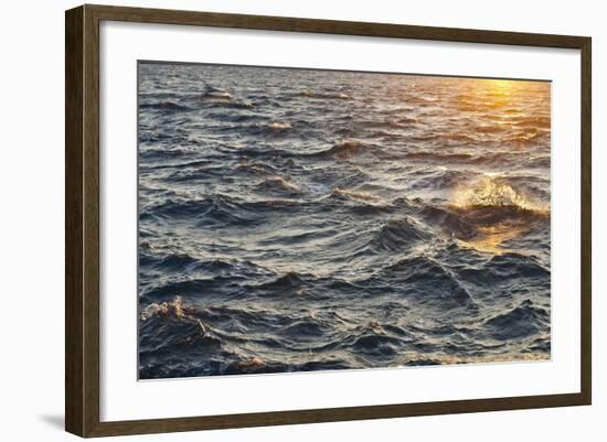 Sea at Sunset, Korcula Island, Croatia-Guido Cozzi-Framed Photographic Print