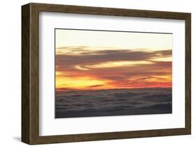 Sea at Sunset, Teide National Park, Tenerife, Canary Islands, Spain-Guido Cozzi-Framed Photographic Print