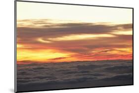 Sea at Sunset, Teide National Park, Tenerife, Canary Islands, Spain-Guido Cozzi-Mounted Photographic Print