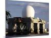 Sea Based X-band Radar Dome Modeled by the Setting Sun at Pearl Harbor Naval Shipyard-Stocktrek Images-Mounted Photographic Print