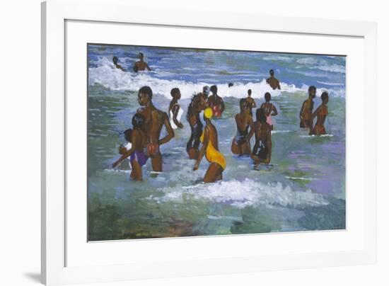 Sea Bathers Maracus-Boscoe Holder-Framed Premium Giclee Print