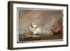 Sea Battle of the Anglo-Dutch Wars, c.1700-Willem Van De, The Younger Velde-Framed Giclee Print