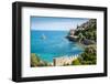 Sea Beach  in Alanya, Turkey-Olga Gavrilova-Framed Photographic Print