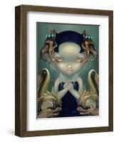Sea Beasties I-Jasmine Becket-Griffith-Framed Art Print