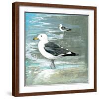Sea Birds I-Gregory Gorham-Framed Art Print