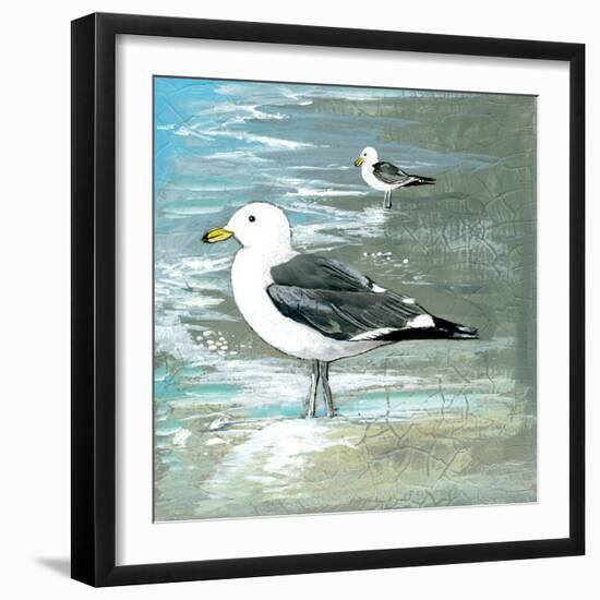 Sea Birds I-Gregory Gorham-Framed Art Print