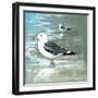 Sea Birds I-Gregory Gorham-Framed Art Print