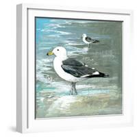 Sea Birds I-Gregory Gorham-Framed Art Print