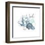 Sea Blues 1-Kimberly Allen-Framed Art Print